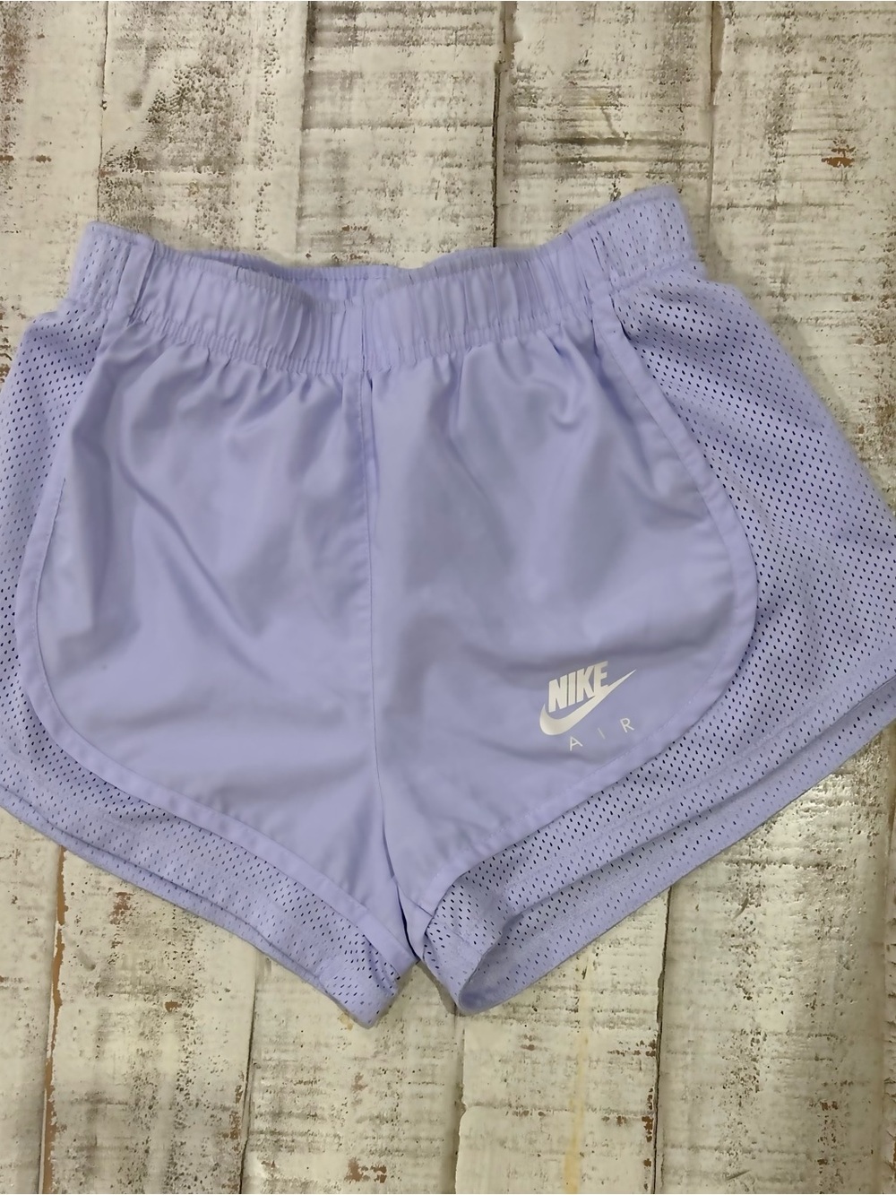 Nike Air women’s lined lavender active Running Shorts XS